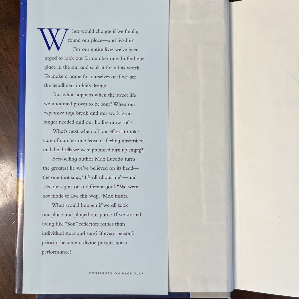 Max Lucado Books - It's Not About Me, Facing Your Giants - Set‎ of 2 - Picture 3 of 11